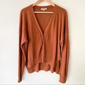 MADEWELL Brown Cardigan